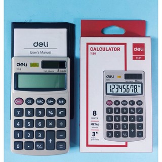 Deli máy tính bỏ túi 8 sô 1120.