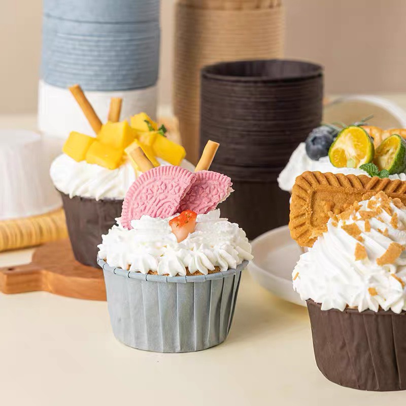 50 Ly Cupcake ,giấy đựng bánh cupcake