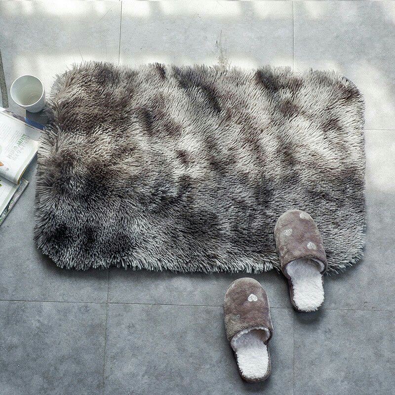 Thảm Lông Loang Trải Sàn Lông Dầy Hàng Đẹp 2022 ( Kích Thước 40x60cm - Mặt Sau Chồng trơn trượt)