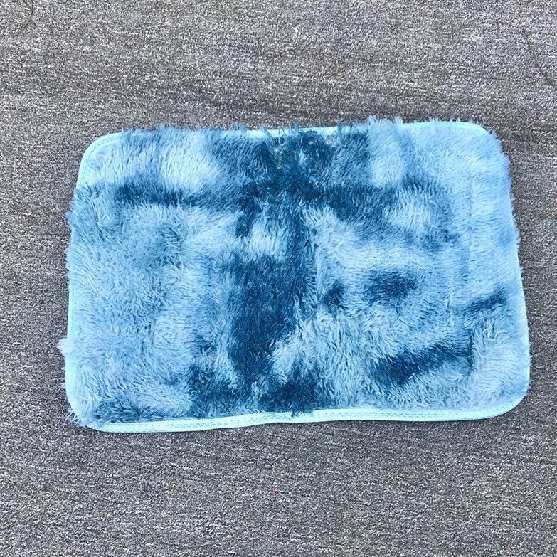 Thảm Lông Loang Trải Sàn Lông Dầy Hàng Đẹp 2022 ( Kích Thước 40x60cm - Mặt Sau Chồng trơn trượt)