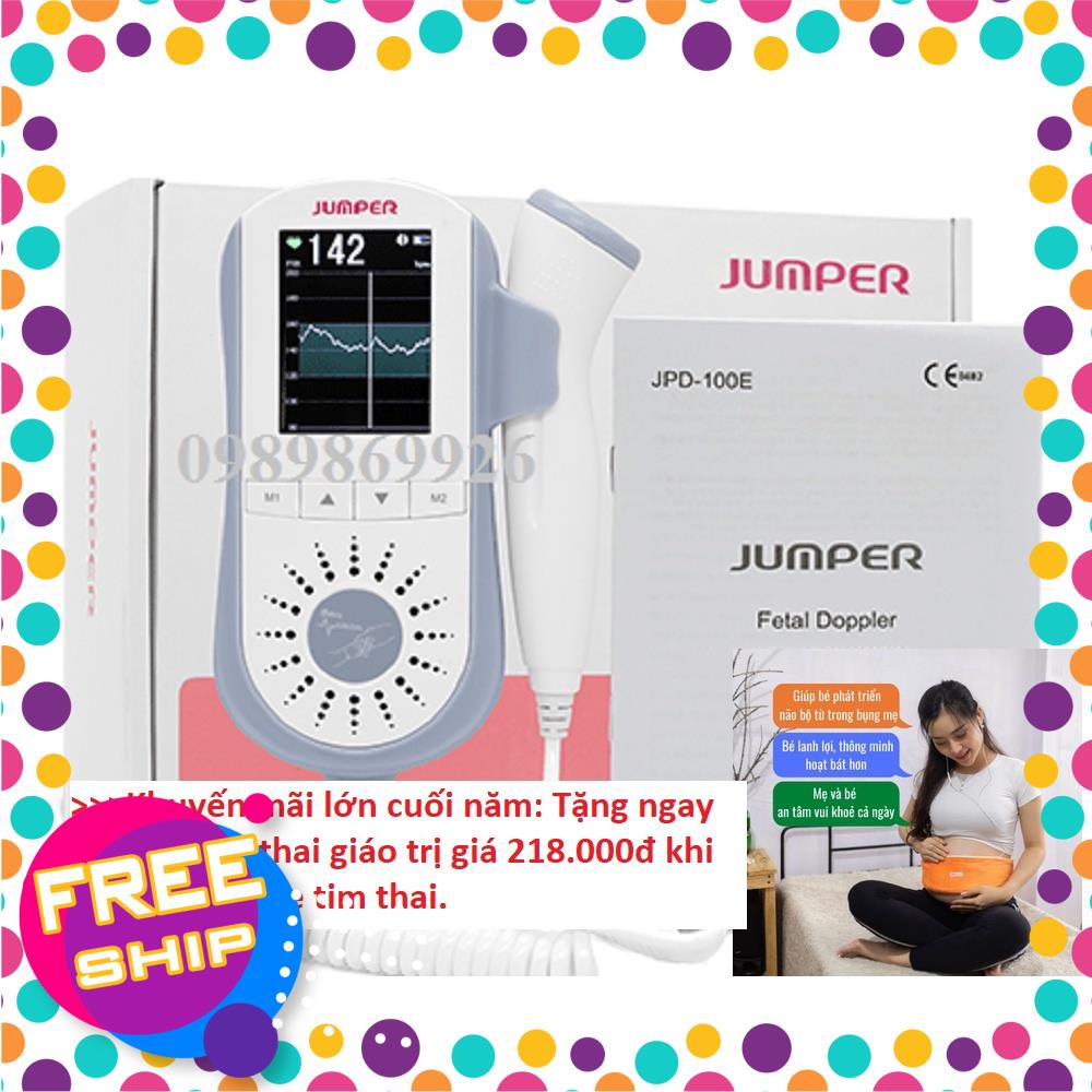 Máy nghe tim thai Máy đo tim thai tại nhà Fetal Doppler JPD-100E bảo hành 12 tháng
