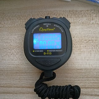 Đồng hồ bấm giờ thể thao AnyTime D-113 có đếm ngược,8 bộ lưu , có đèn ...