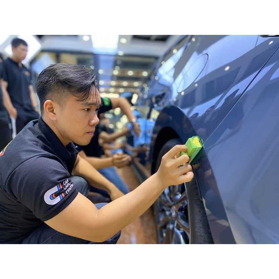 Chai phục hồi nhựa nhám ô tô, xe máy Camel giúp đen bóng nhựa xe