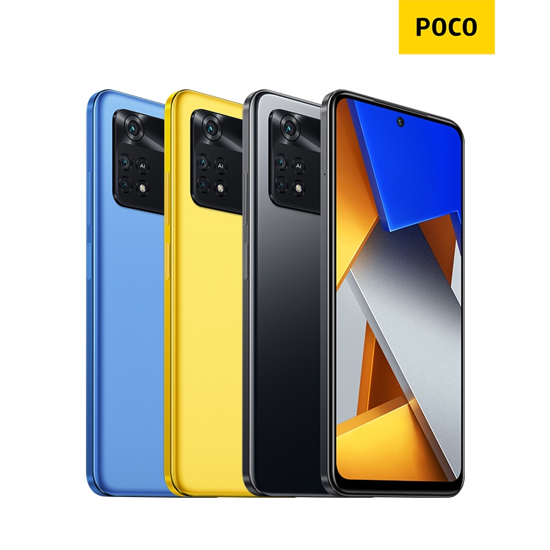 Điện thoại Xiaomi POCO M4 Pro 6GB/128GB | Pin 5000mAH | Sạc nhanh 33W | Camera 50MP - Hàng Chính Hãng