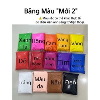 Đất sét siêu nhẹ tự khô nhiều màu 100gr