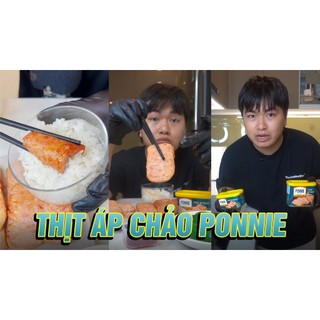 Thịt áp chảo Ponnie 340gr [Korea]