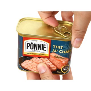 Thịt áp chảo Ponnie 340gr [Korea]