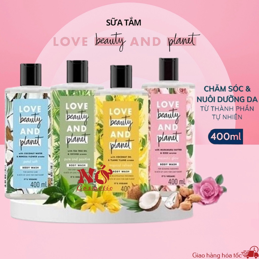 Sữa Tắm Love Beauty And Planet Body Wash 400ml