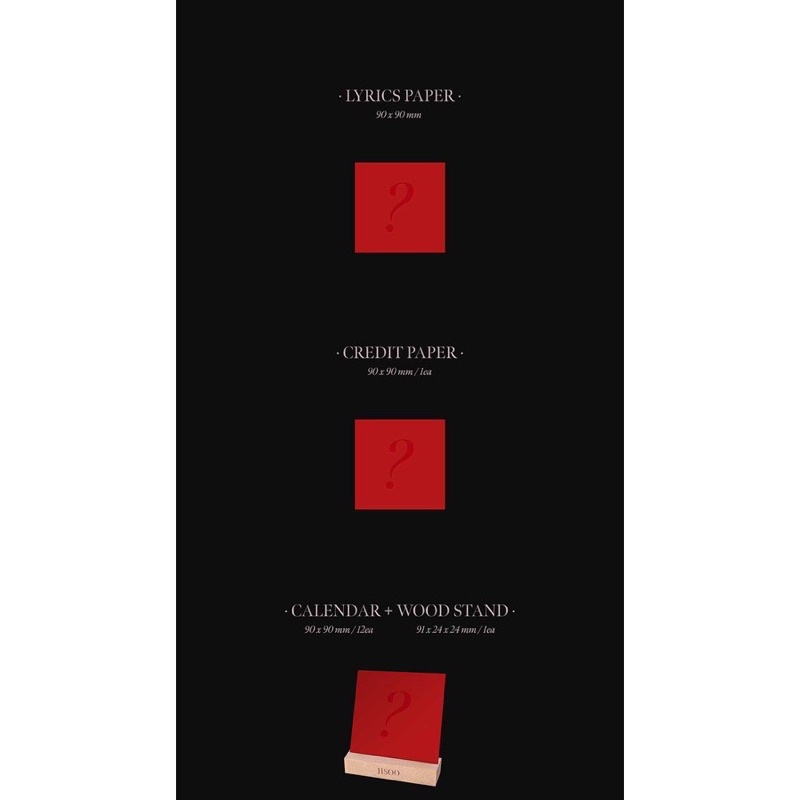 Bộ tranh ảnh Kit solo “ ME “ JISOO - Kèm quà của shop