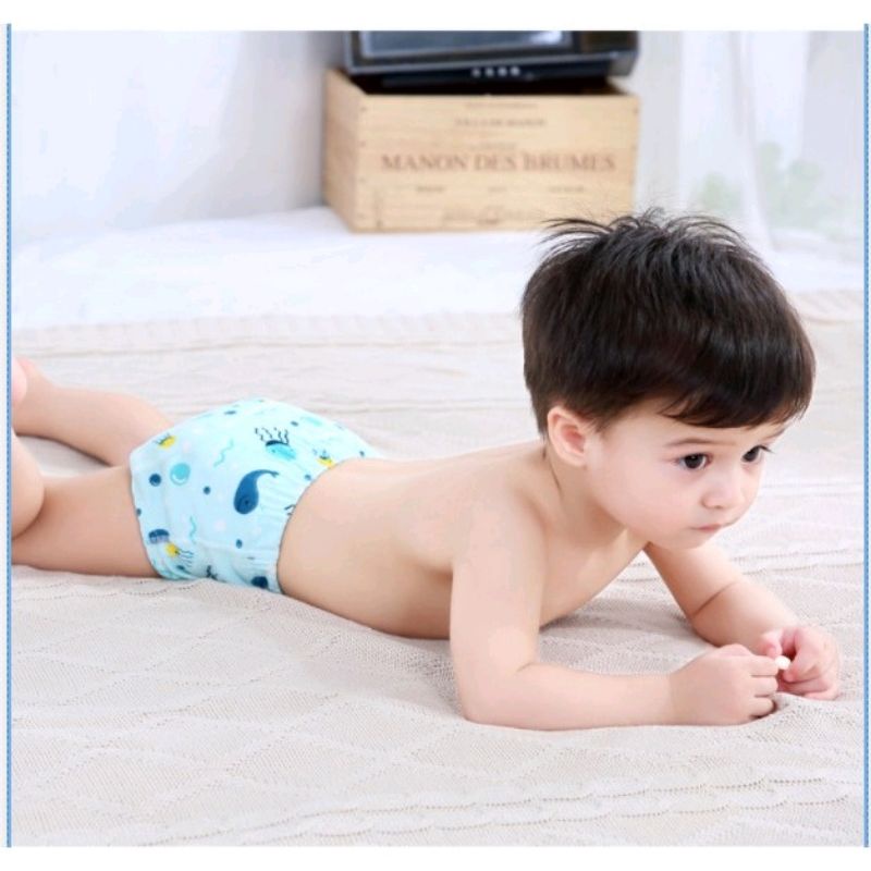 Quần bỏ bỉm Vải Cotton BabyKids cho bé trai bé gái size từ 3 đến 30kg