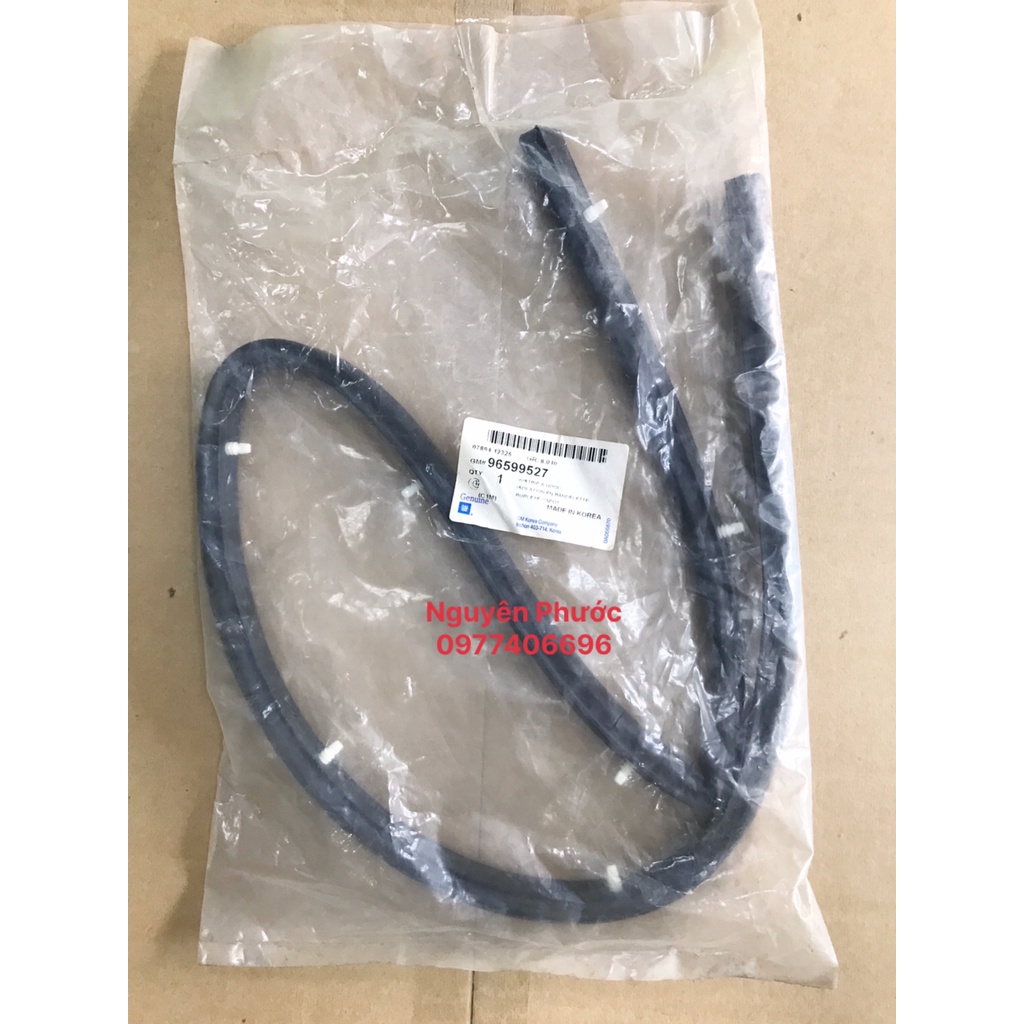 Gioăng máng nước chân kính chắn gió / Gioăng capo CHEVROLET SPARK  - Hàng xịn GM chính hãng 96599527
