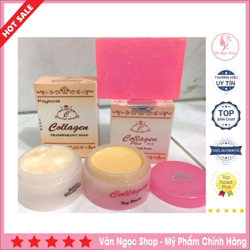 Bộ Kem Nám Tàn Nhang Collagen Plus Vit E Indonesia - Chính hãng Thái Lan