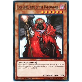 [Thẻ Yugioh] Lich Lord, King of the Underworld |EN| Common
