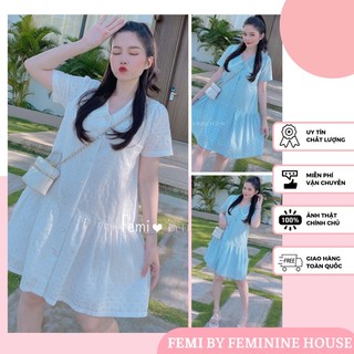 Đầm Suông Ren, váy suông ren, váy xinh diện hè, đầm ren xinh