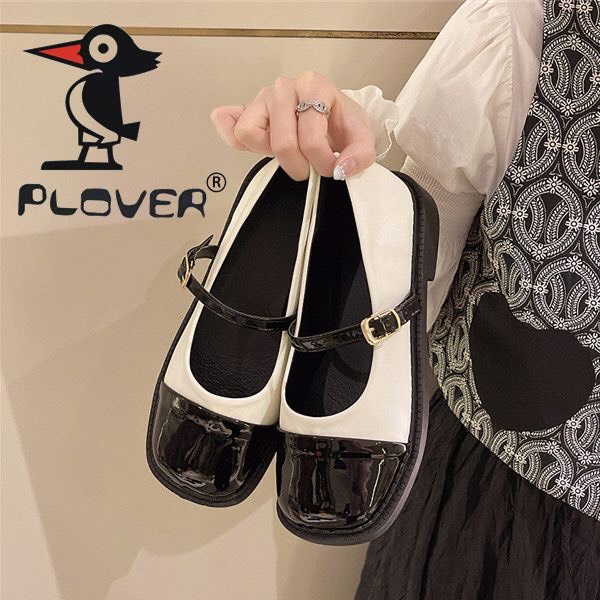 Giày nữ búp bê marry jane dễ thương mũi vuông đế 2,5cm