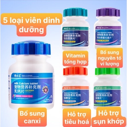 Viên bổ sung các loại Vitamin dinh dưỡng, vi lượng giúp bé khỏe mạnh