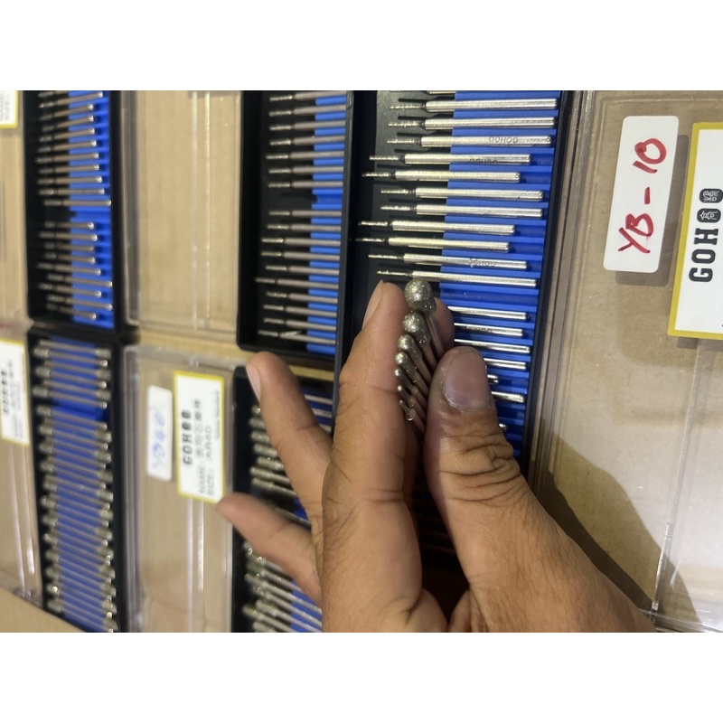 Mũi mài KC GOHO cán 3ly YB