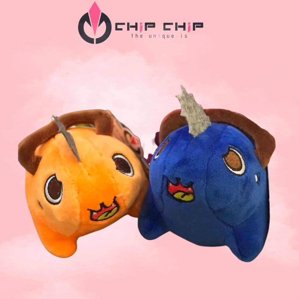 Móc Khóa Thú Bông Chainsaw Man Pochita Mini Dễ Thương