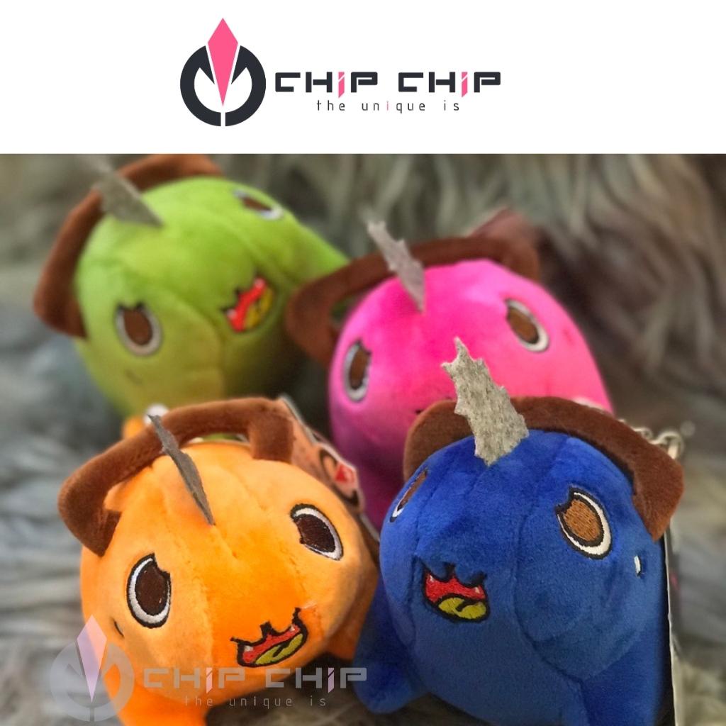 Móc Khóa Thú Bông Chainsaw Man Pochita Mini Dễ Thương