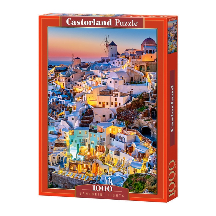 Xếp hình puzzle Santorini Lights 1000 mảnh Castroland C103522