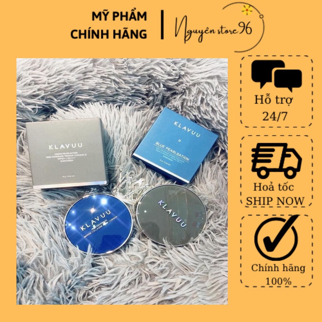 Phấn Nước Cushion KLAVUU High Coverage