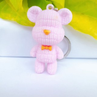 Móc khóa gấu Bear brick cute