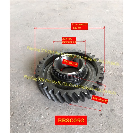 Bánh Răng/BR số 2 tầng trên 32R/32C JK10T50H-1700J-127-D1