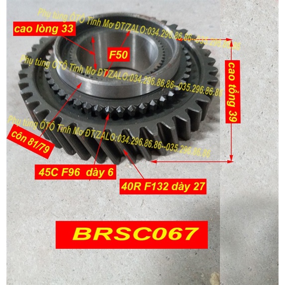 Bánh Răng/BR số 1 tầng trên 40R/45C CA5-25