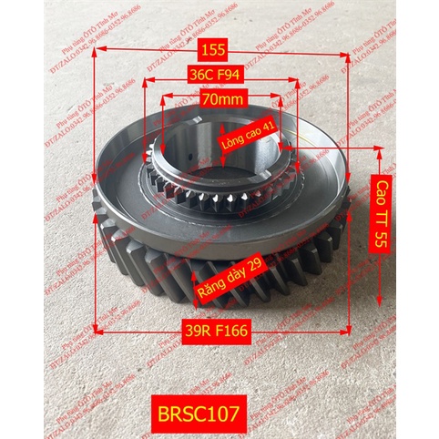 Bánh Răng/BR số 2 tầng trên 39R/36c WLY5T46-3210