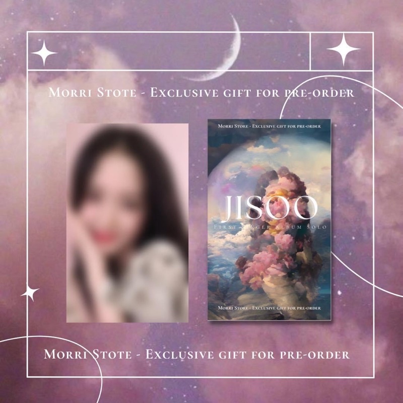 Bộ tranh ảnh Kit solo “ ME “ JISOO - Kèm quà của shop