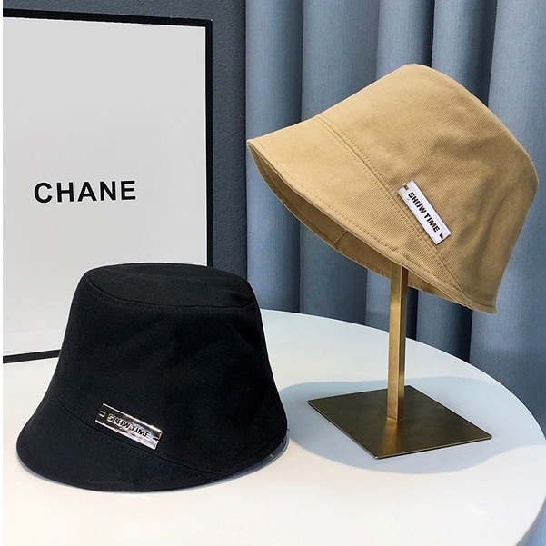 Nón Tai Bèo Màu Đen Trơn Thời Trang Xuân Hè 2023 Phong Cách Nhật Bản Cho Nữ