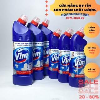 Vim siêu diệt khuẩn tẩy bồn cầu toilet 880ml