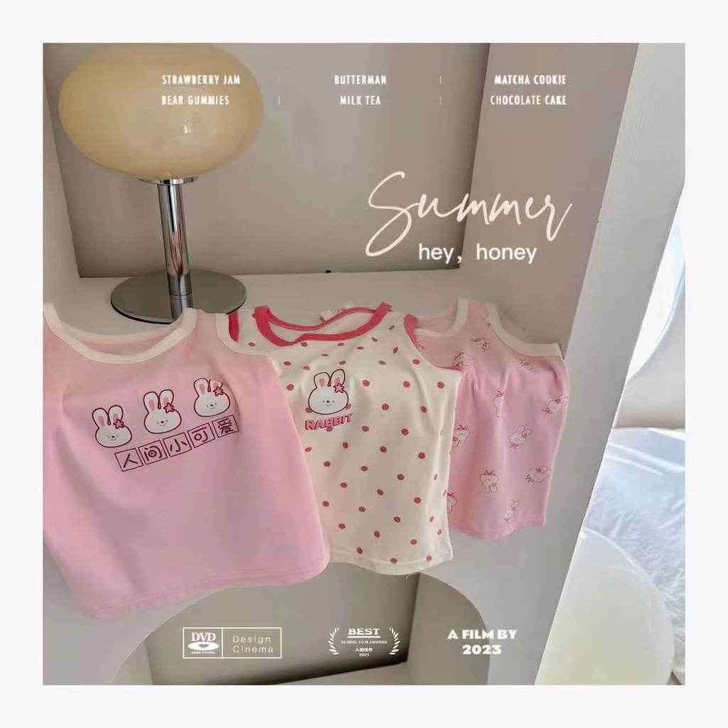 Set áo ba lỗ cho bé