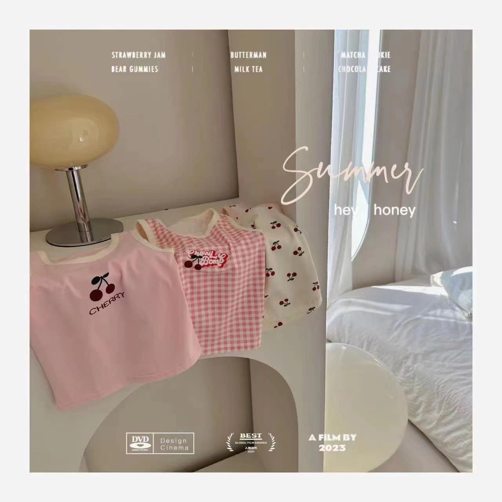 Set áo ba lỗ cho bé