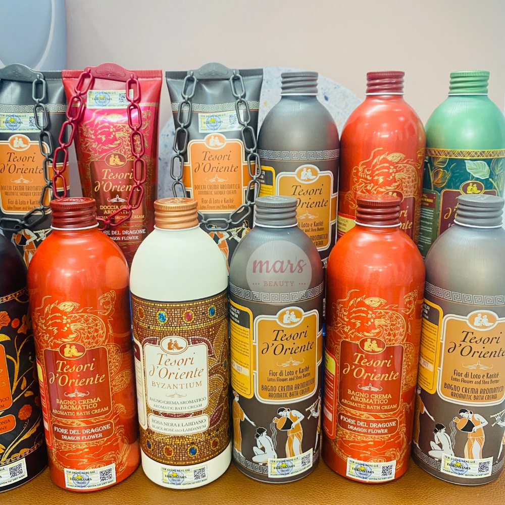 Sữa Tắm Nước Hoa Cao Cấp Italia Tesori d'Oriente Chính Hãng 250ml - 500ml