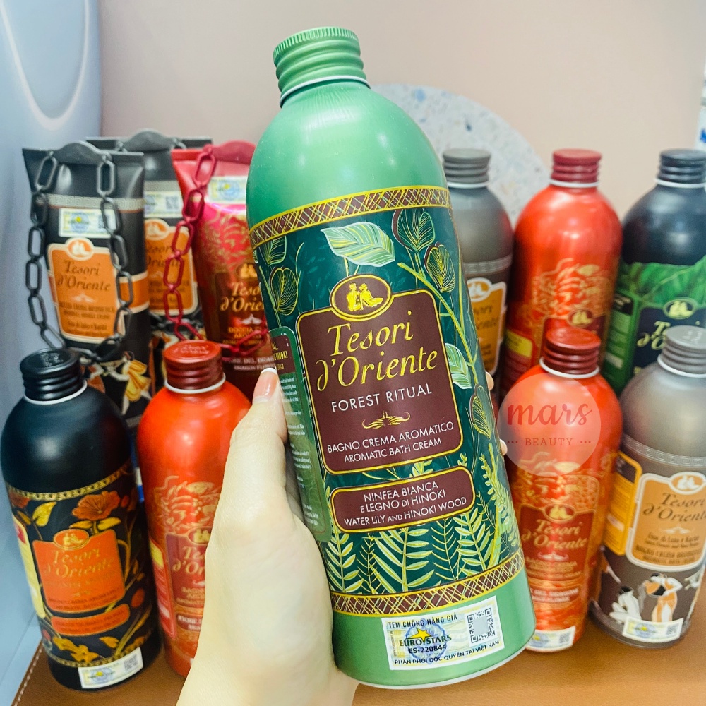 Sữa Tắm Nước Hoa Cao Cấp Italia Tesori d'Oriente Chính Hãng 250ml - 500ml