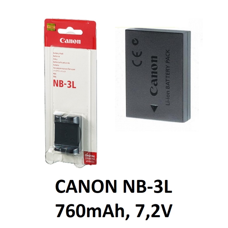 Pin Máy ảnh CANON đủ loại: LP-E8, LP-E6, LP-E5, NB-9L, NB-8L, NB-7L, NB-6LH, NB-4L, NB-3L, NB-2L/2LH, NB-1LH, BP-511A