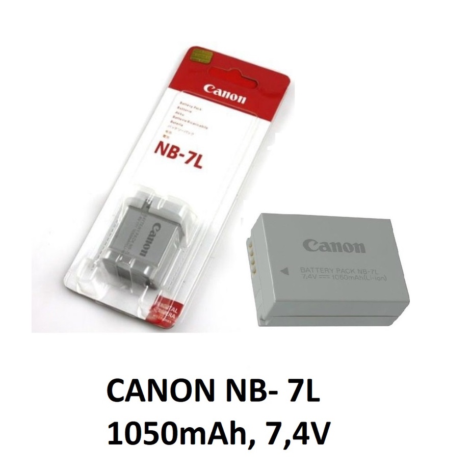 Pin Máy ảnh CANON đủ loại: LP-E8, LP-E6, LP-E5, NB-9L, NB-8L, NB-7L, NB-6LH, NB-4L, NB-3L, NB-2L/2LH, NB-1LH, BP-511A