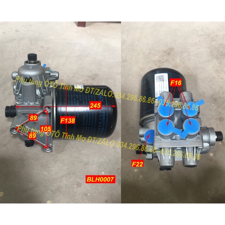 bầu lọc hơi ĐPHB/375 3 cạnh SORL