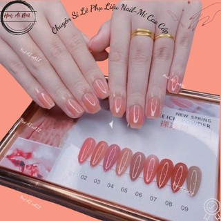 Set sơn gel thạch 9 màu verygood cao cấp, sơn thạch 9 màu chính hãng