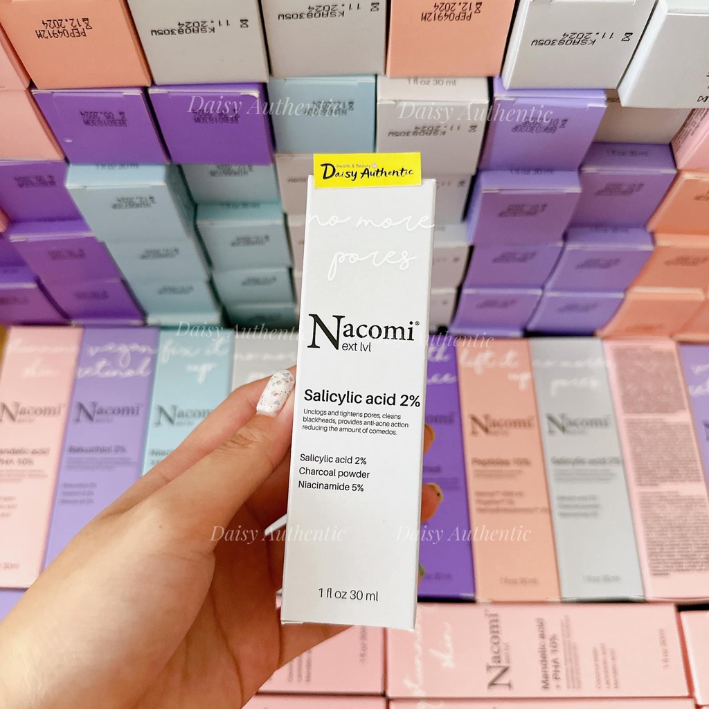 Toner Nacomi Salicylic Acid 2% 30ml - Làm Sạch Lỗ Chân Lông