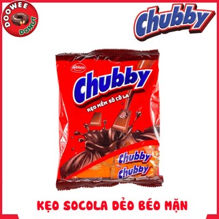 Kẹo socola chubby mềm dẻo béo mặn philippines gói 105g 30 viên