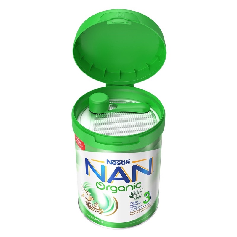 Sữa bột Nan Organic số 3 900g dành cho bé từ 2-6 tuổi