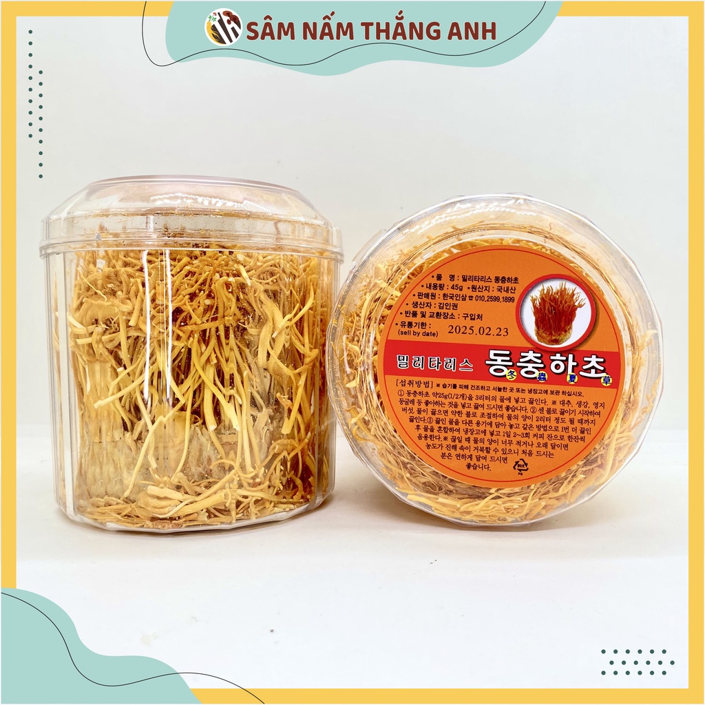 Bông Đông Trùng Khô Hàn Quốc 45g
