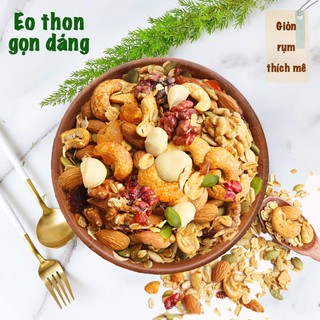 Ngũ cốc Granola ăn kiêng siêu hạt và quả không đường | Hạt Nắng - Healthy Foods