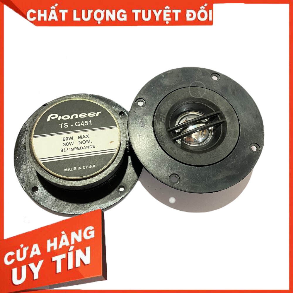 Loa treble Đĩa rời Pioneer 10cm: Giá 2 chiếc