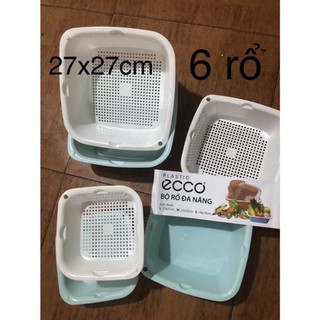 Bộ rổ 6 món kèm chậu ECCO