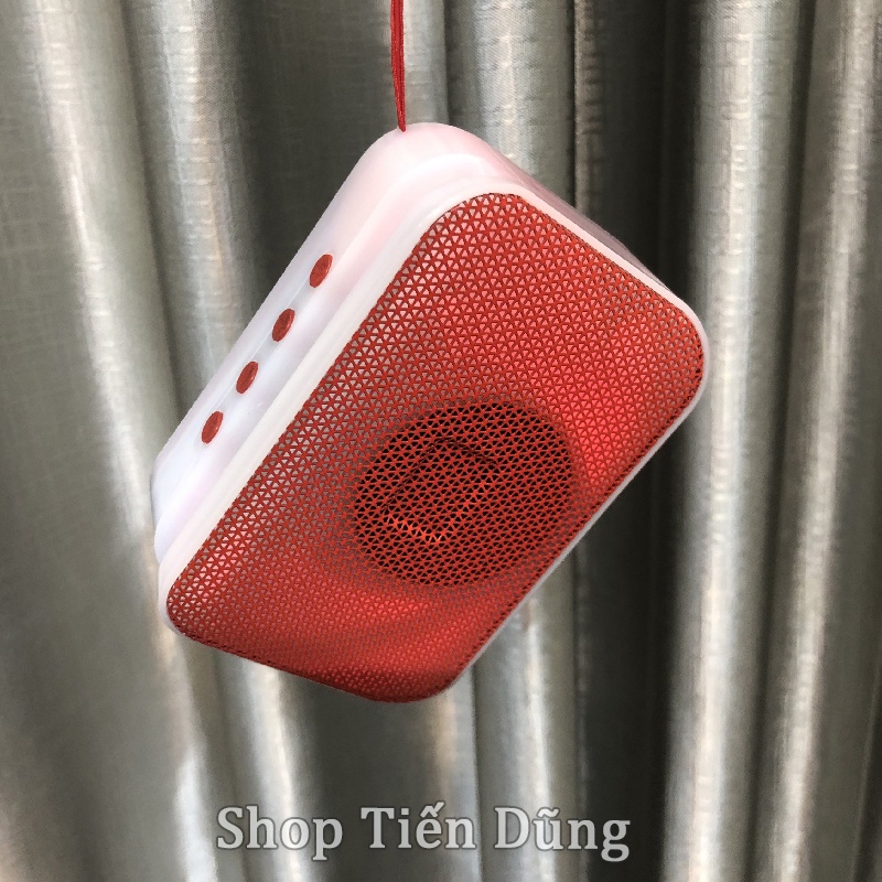 Loa bluetooth mini A011 hỗ trợ USB, thẻ nhớ TF, đèn LED, dây treo