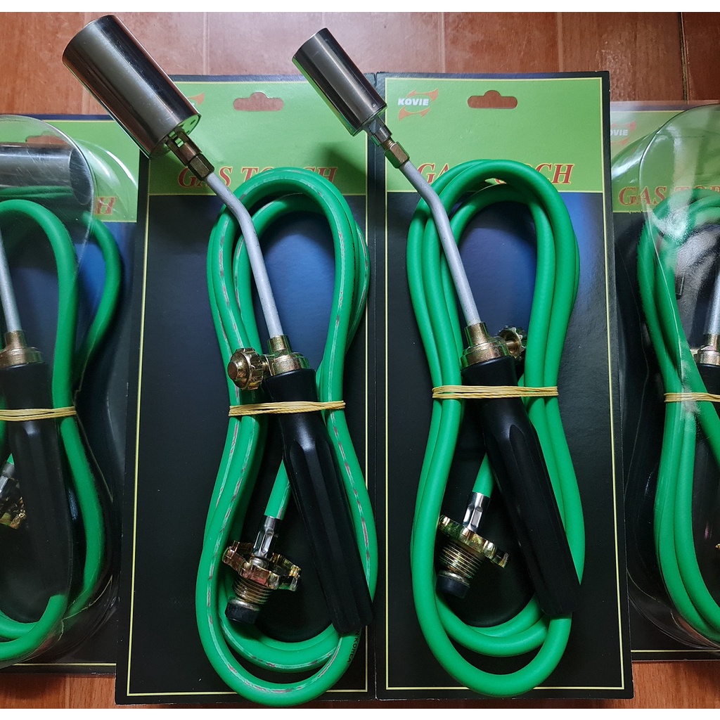 Đèn Khò Gas Công Nghiệp (Kovie) Dây Đỏ/Xanh