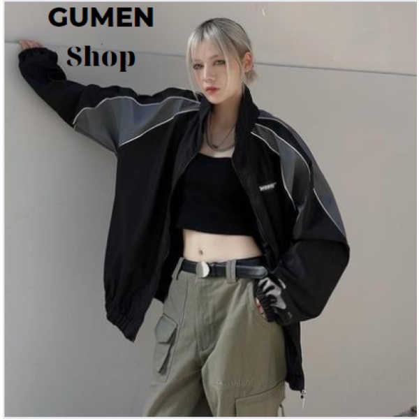 Áo khoác dù nam chất liệu gió cao cấp 2 lớp form rộng _ GUMEN AD 75